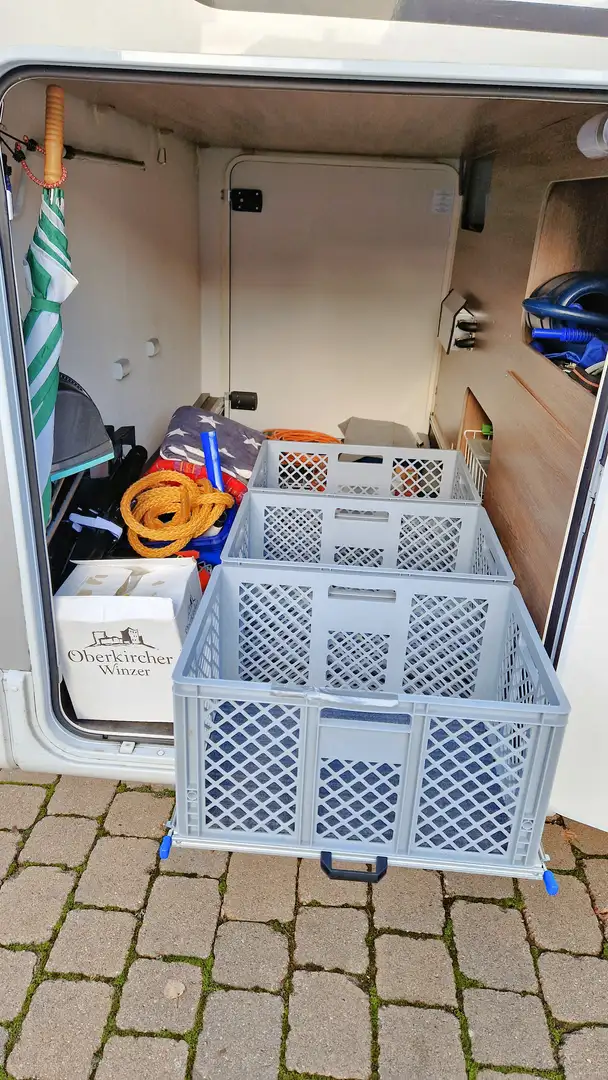 Caravans-Wohnm Dethleffs Trend I 7057 EBL Argent - 2