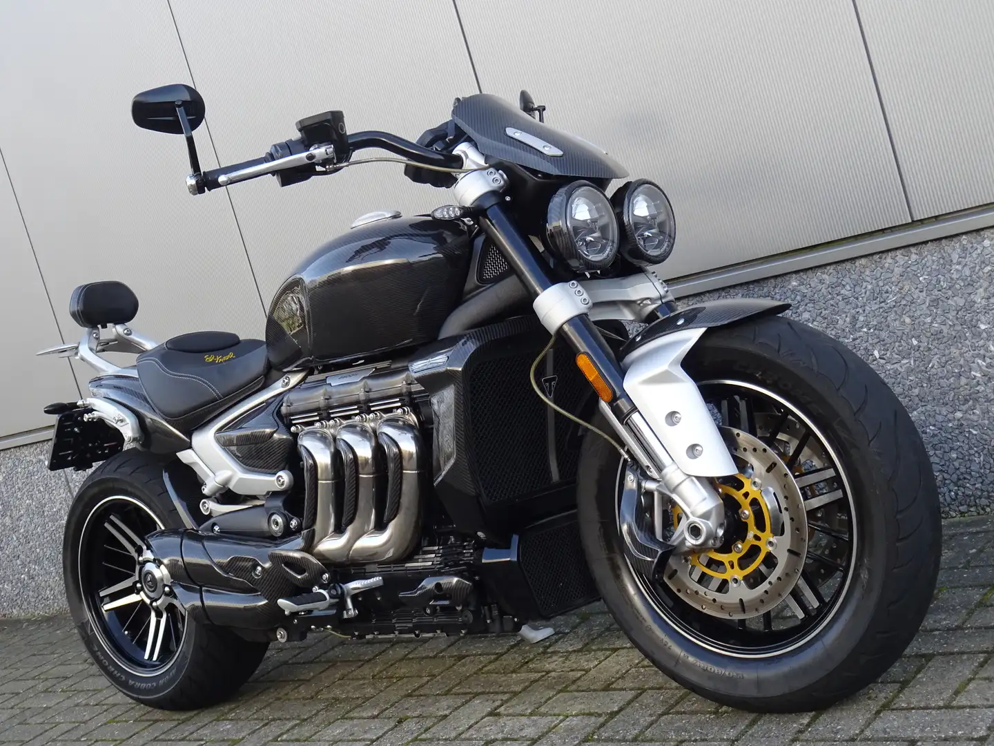 Triumph Rocket 3 GT CARBON Negro - 2