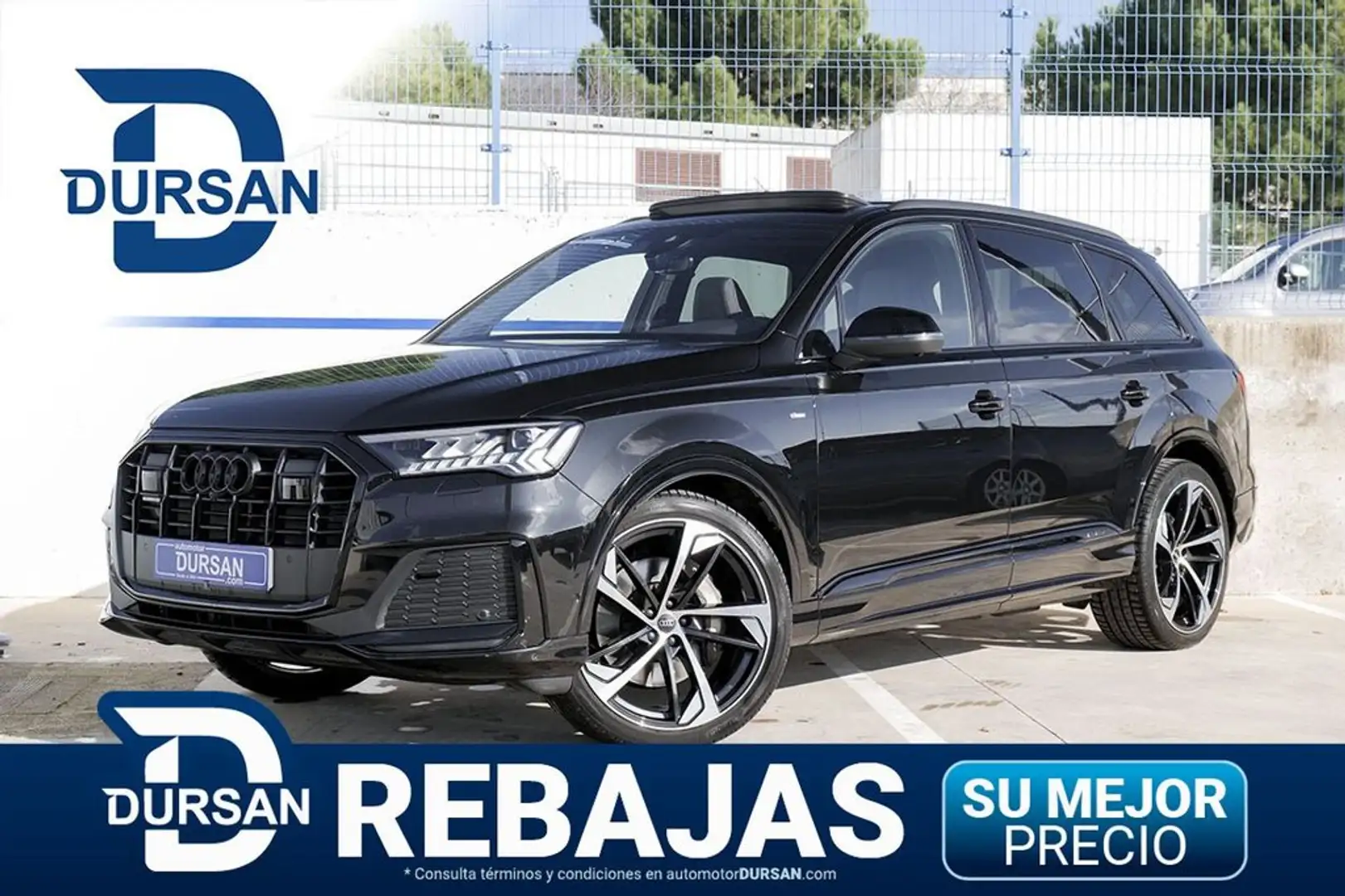 Audi Q7 Black line 45 TDI 170kW 232CV qua. ti. Schwarz - 1