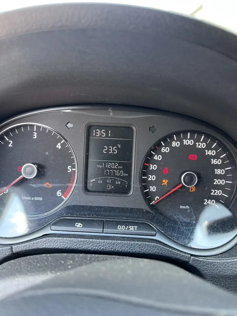 Volkswagen Polo hatchback Blanc - 1