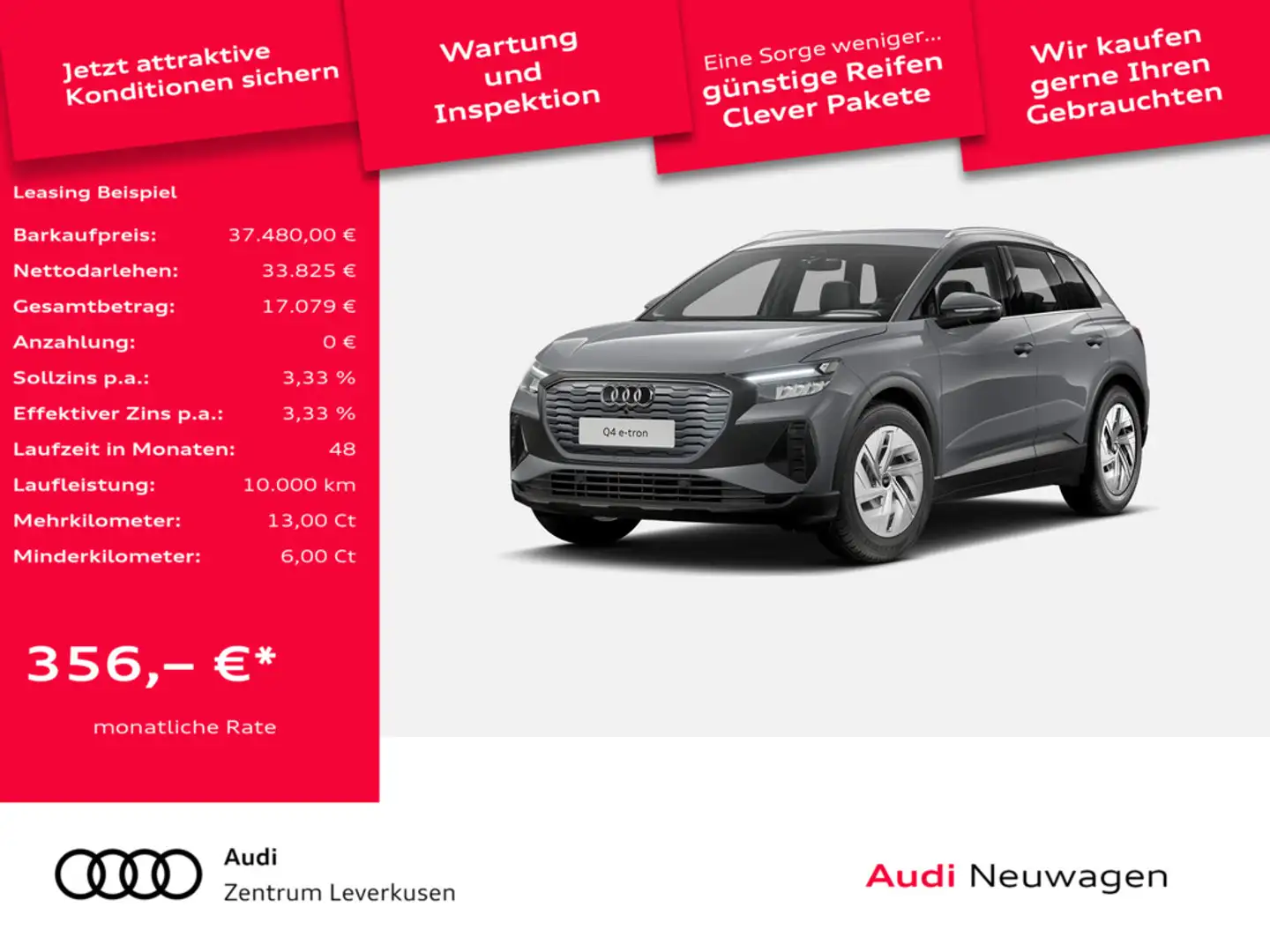 Audi Q4 e-tron Gri - 1