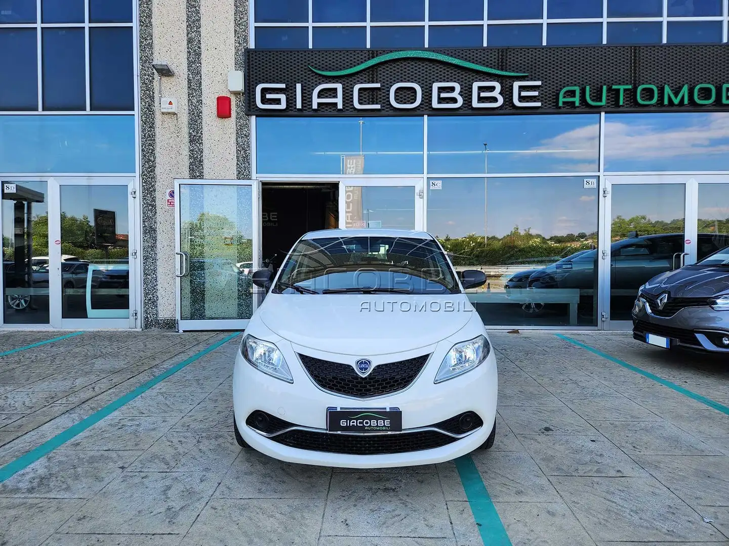 Lancia Ypsilon 1.2 Silver 69cv 🔥ok NEOPATENTATI🔥 Weiß - 2