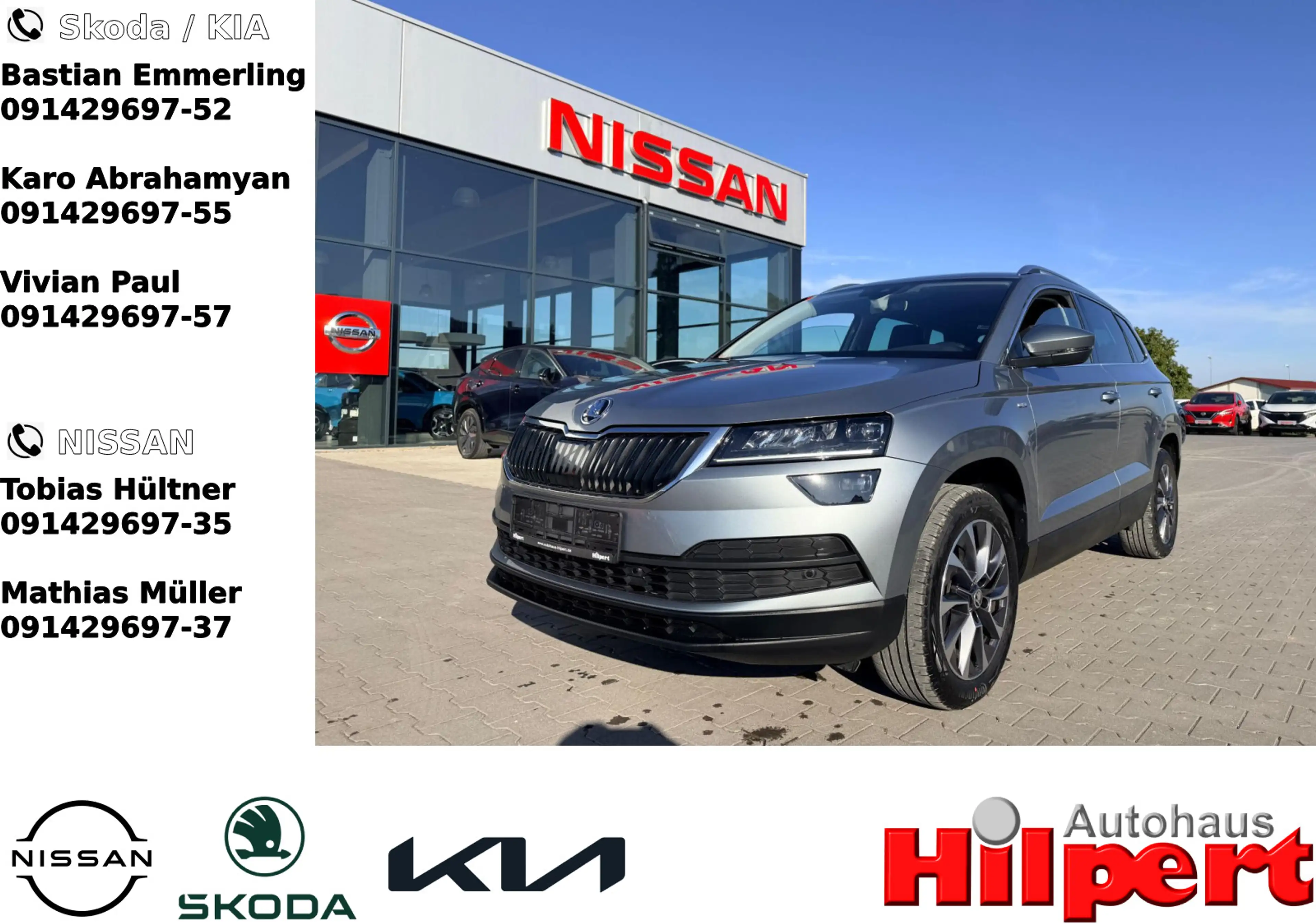 Skoda Karoq 1.5 TSI ACT Drive 125 AHK TOTWINKEL KAMERA