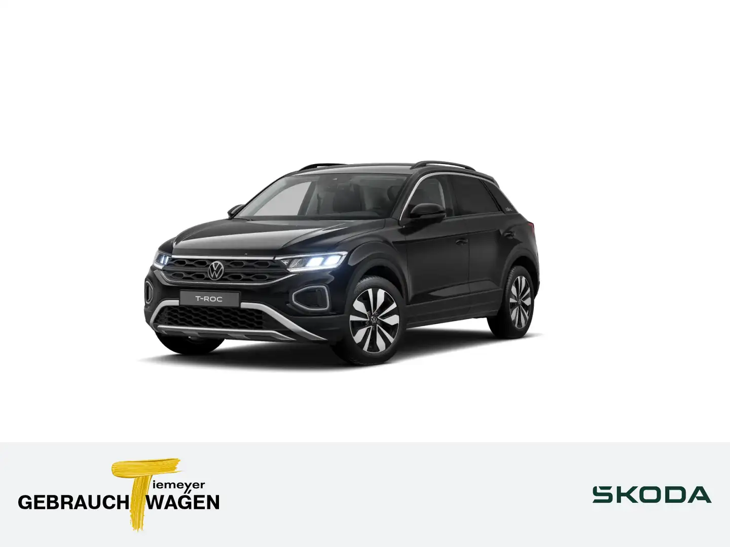 Volkswagen T-Roc 1.0 TSI GOAL LED NAVI ACCAPP-CON Schwarz - 1