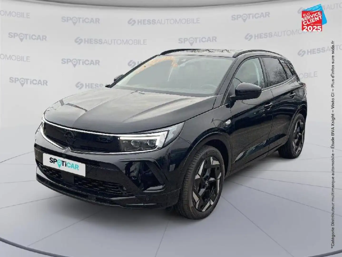 Opel Grandland 1.6 Turbo 300ch Hybride GSe 4x4 Noir - 1