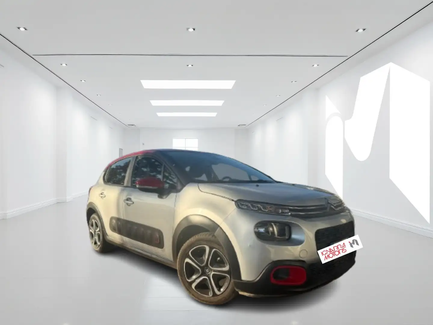 Citroen C3 C3 1.6 bluehdi Shine s FG686HP Grigio - 1