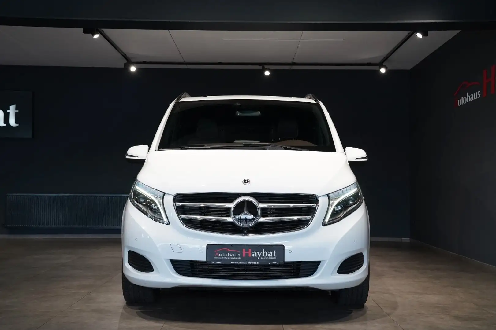 Mercedes-Benz V 250 d L Avantg.4M Comand-LED-360-Dist+AHK-Burme Bianco - 2