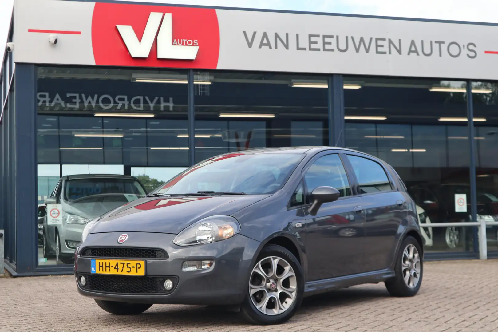 Fiat Punto Evo 1.3 M-Jet Lounge | Clima | Cruise | Trekhaak Grijs - 1