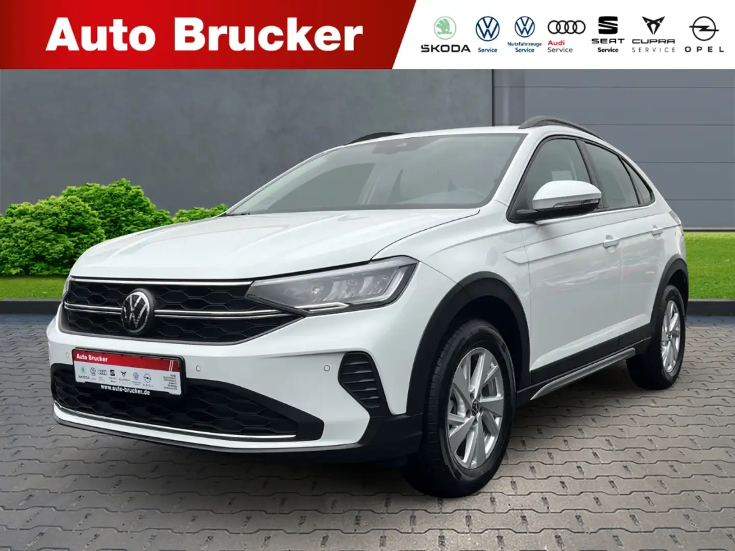 Volkswagen Taigo Life 1.0 TSI+LED Scheinwerfer+Einparkhilfe vo+hi+S Weiß - 1