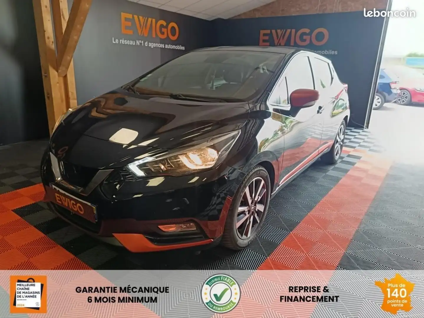 Nissan Micra 0.9 IG-T 90 ACENTA Noir - 1