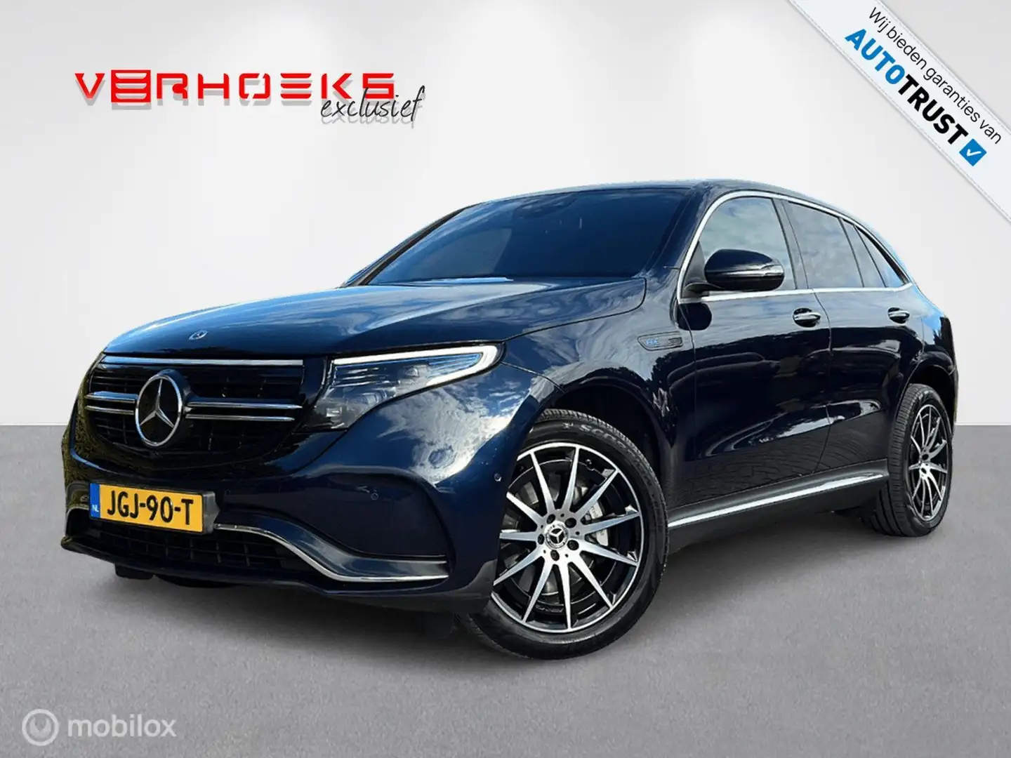 Mercedes-Benz EQC 400 4MATIC AMG Line Premium Plus 80 kWh Bleu - 1