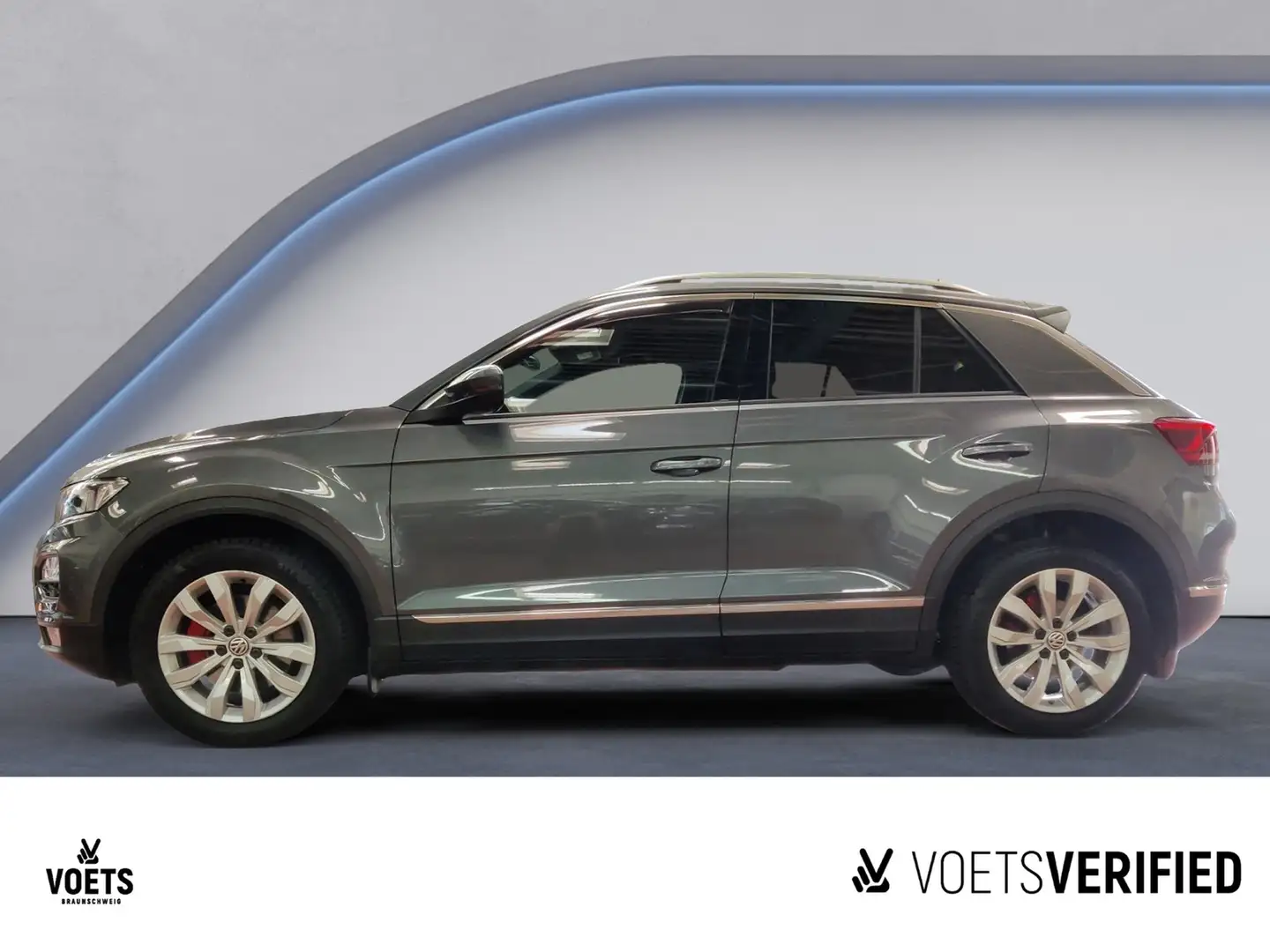 Volkswagen T-Roc Sport 1.5 TSI DSG PDC+KLIMA+ACC Grau - 2