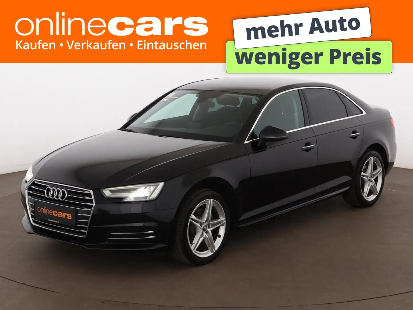 Audi A4 2.0 TDI design LED SITZHZG TEMPOMAT PARKHILFE Schwarz - 1