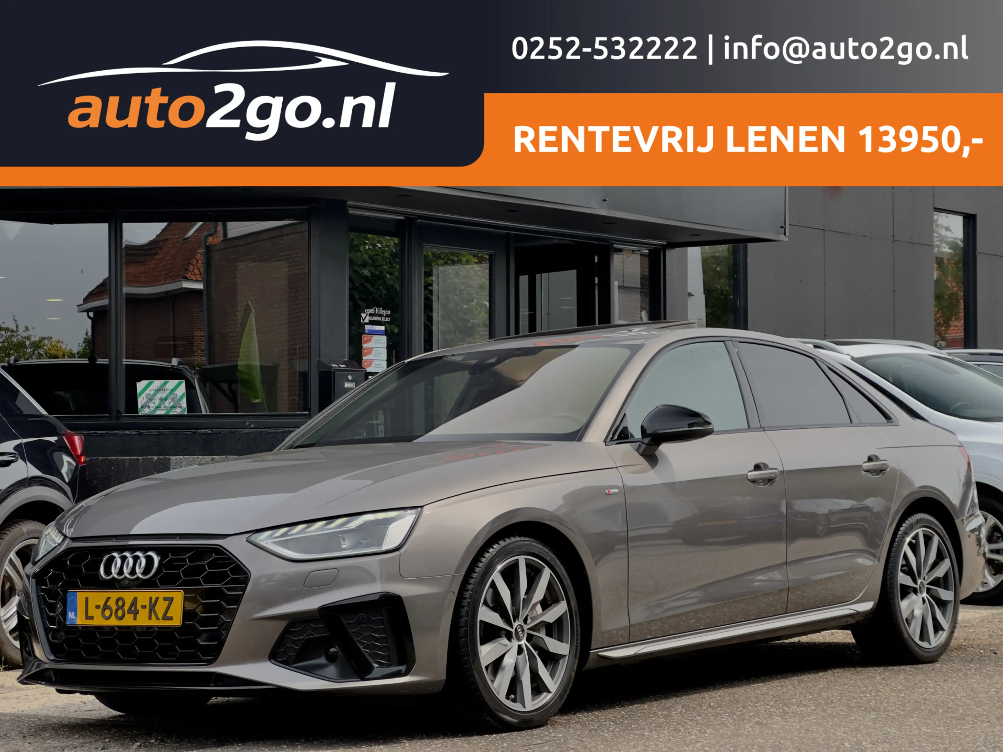 Audi A4 Limousine 40 TFSI ACTIE BETAAL NU 50% 13.950 DE RE