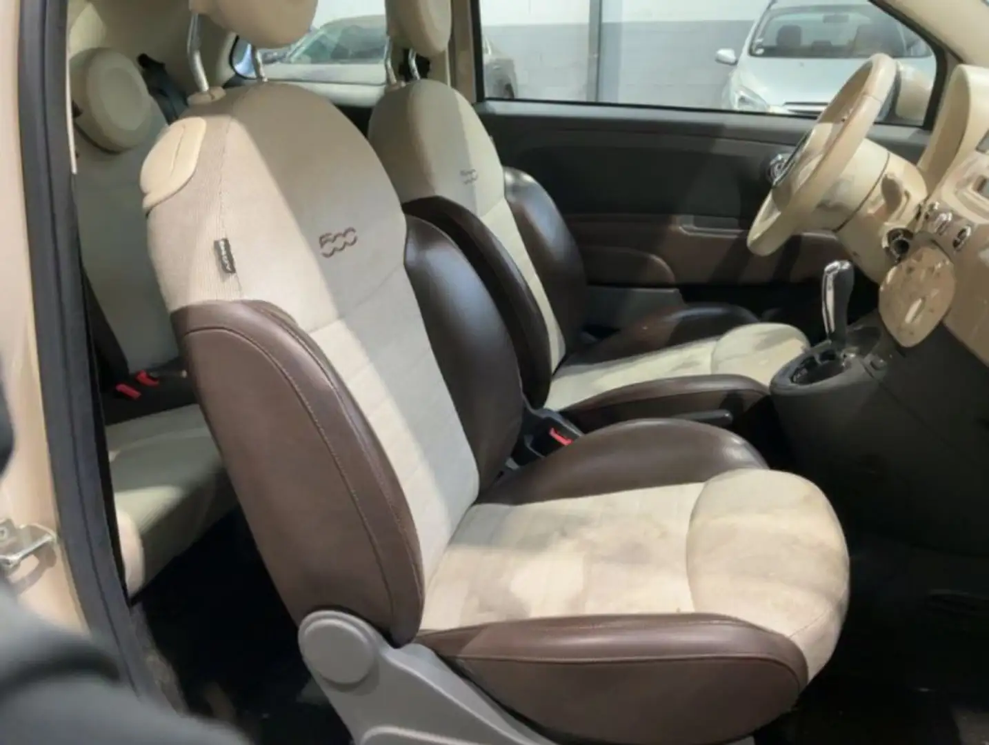 Fiat 500C 0.9 8V TWINAIR 85CH S\u0026S LOUNGE DUALOGIC Beige - 2