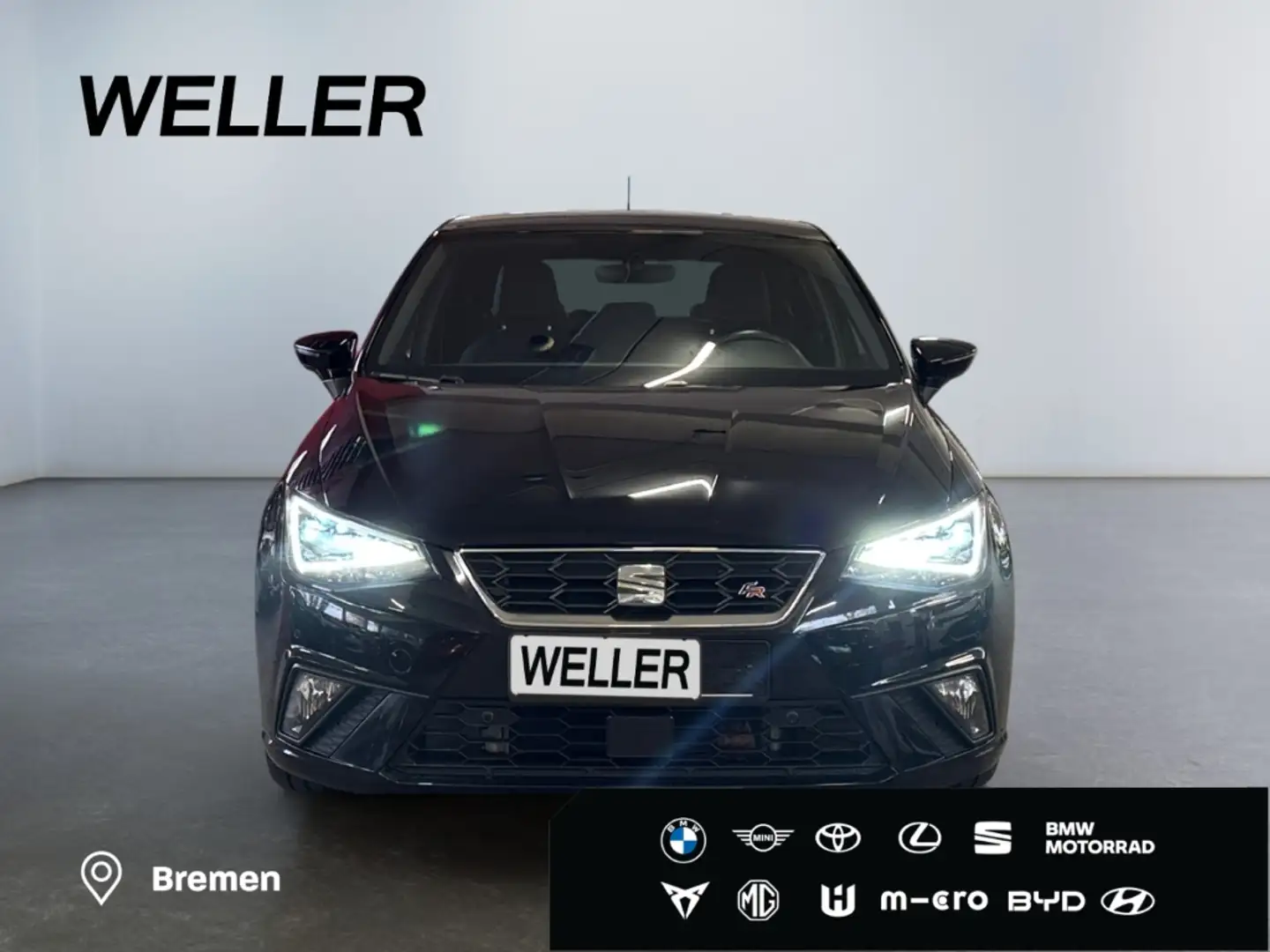 SEAT Ibiza 1.0 TSI FR *LED*Beats*Navi*CarPlay*SHZ*CAM* Schwarz - 2