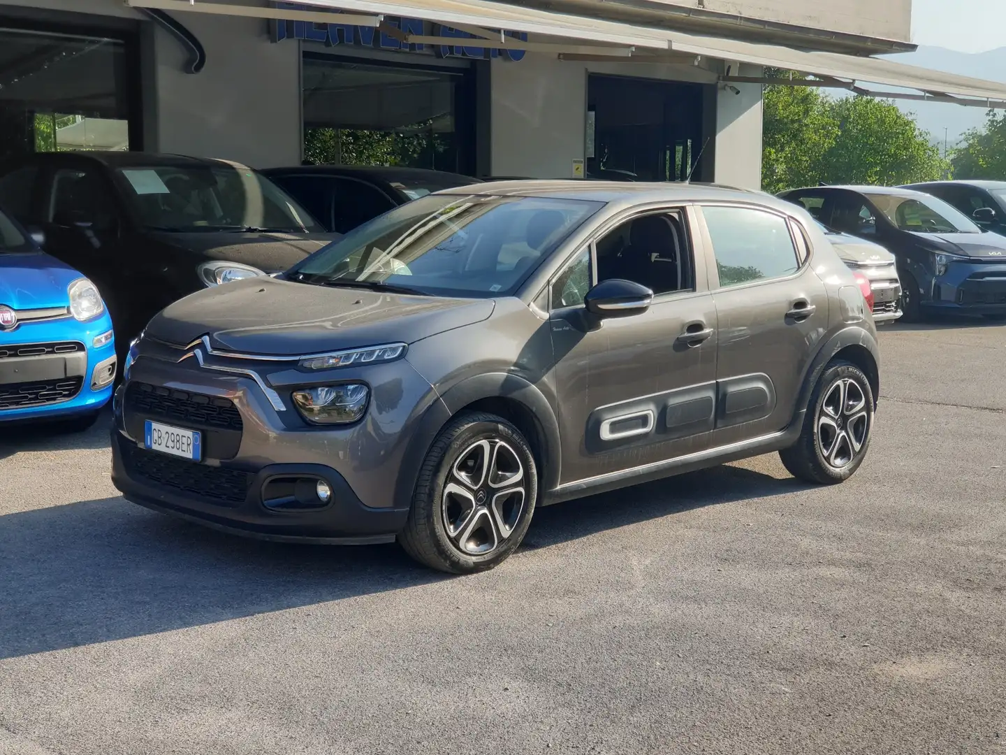 Citroen C3 C3 1.2 GARANZIA 2 ANNI - CINGHIA NUOVA MODIFICATA Grigio - 2