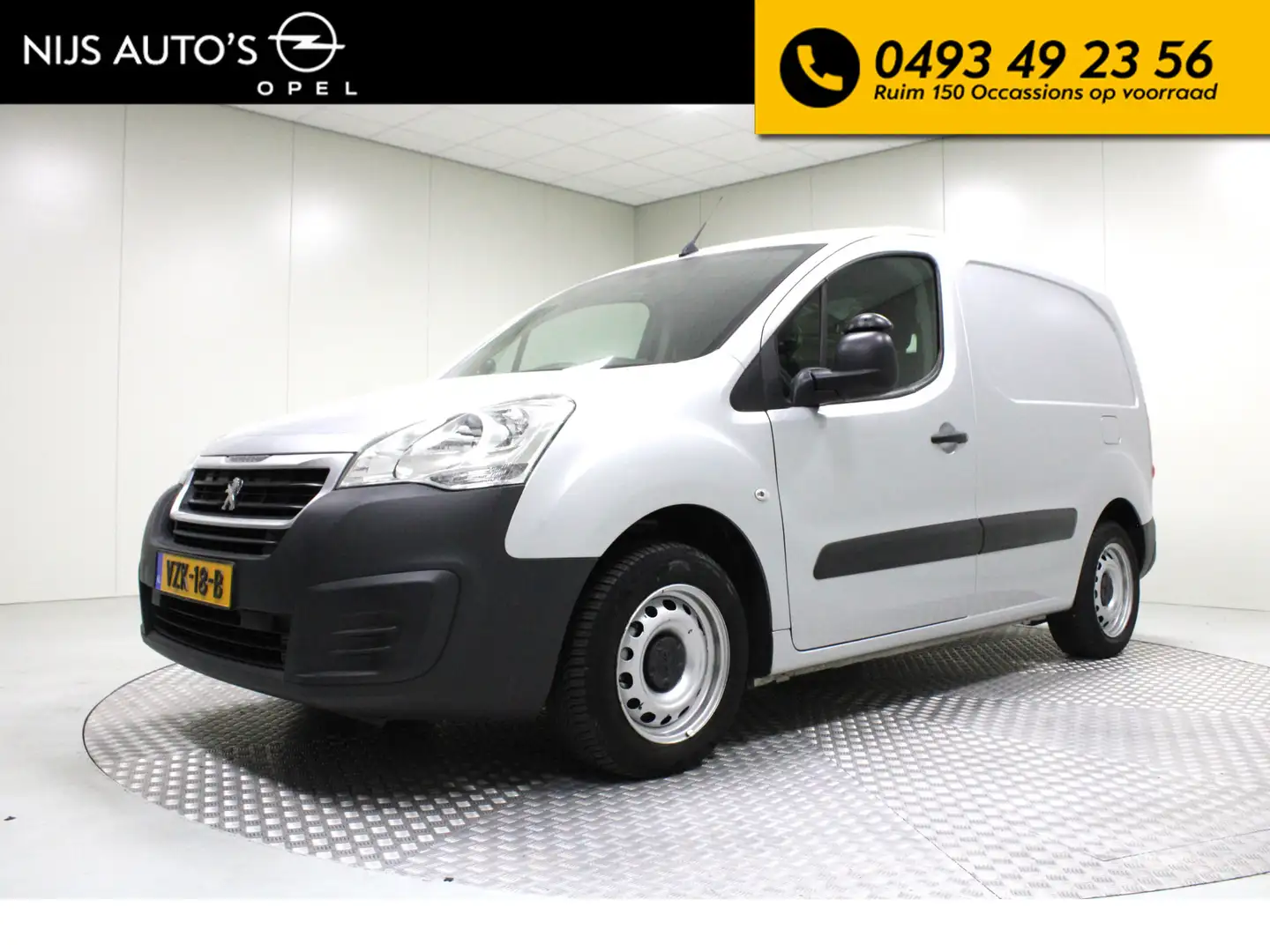 Peugeot Partner 120 L1 1.6 BlueHDI Premium | Komt geen BTW bij | N Grijs - 1