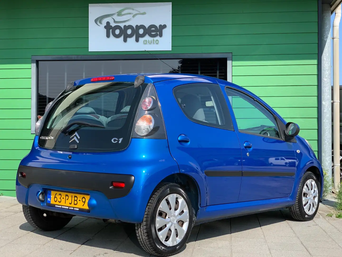Citroen C1 1.0-12V Ambiance | Airco | Elekt. Ramen | Met APK Blauw - 2