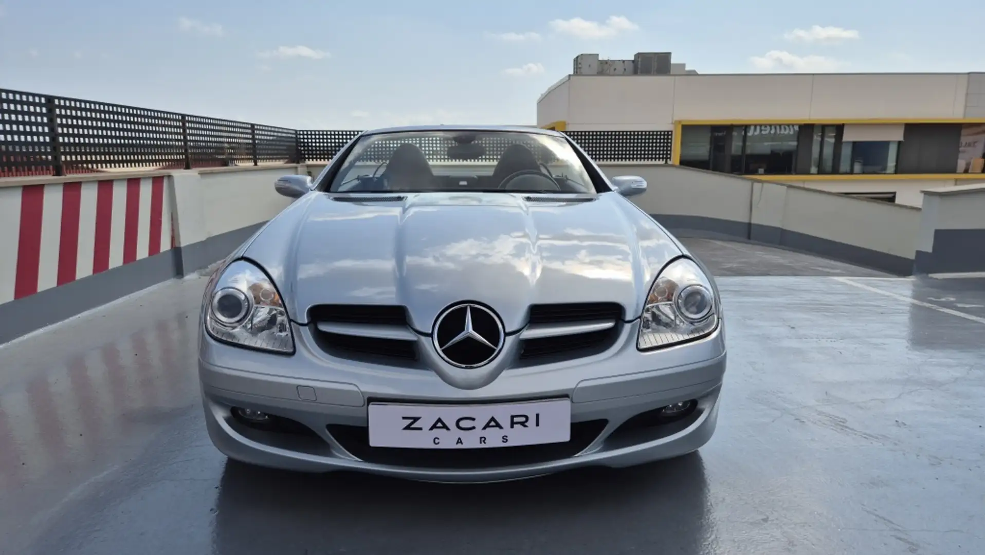 Mercedes-Benz SLK 200 200K Aut. Plateado - 2