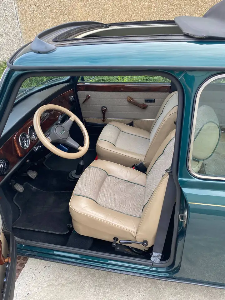 Rover MINI BRITISH OPEN CLASSIC1.3 met carb.NIET herspoten. 46000 km ZEER PROPER, foto 11