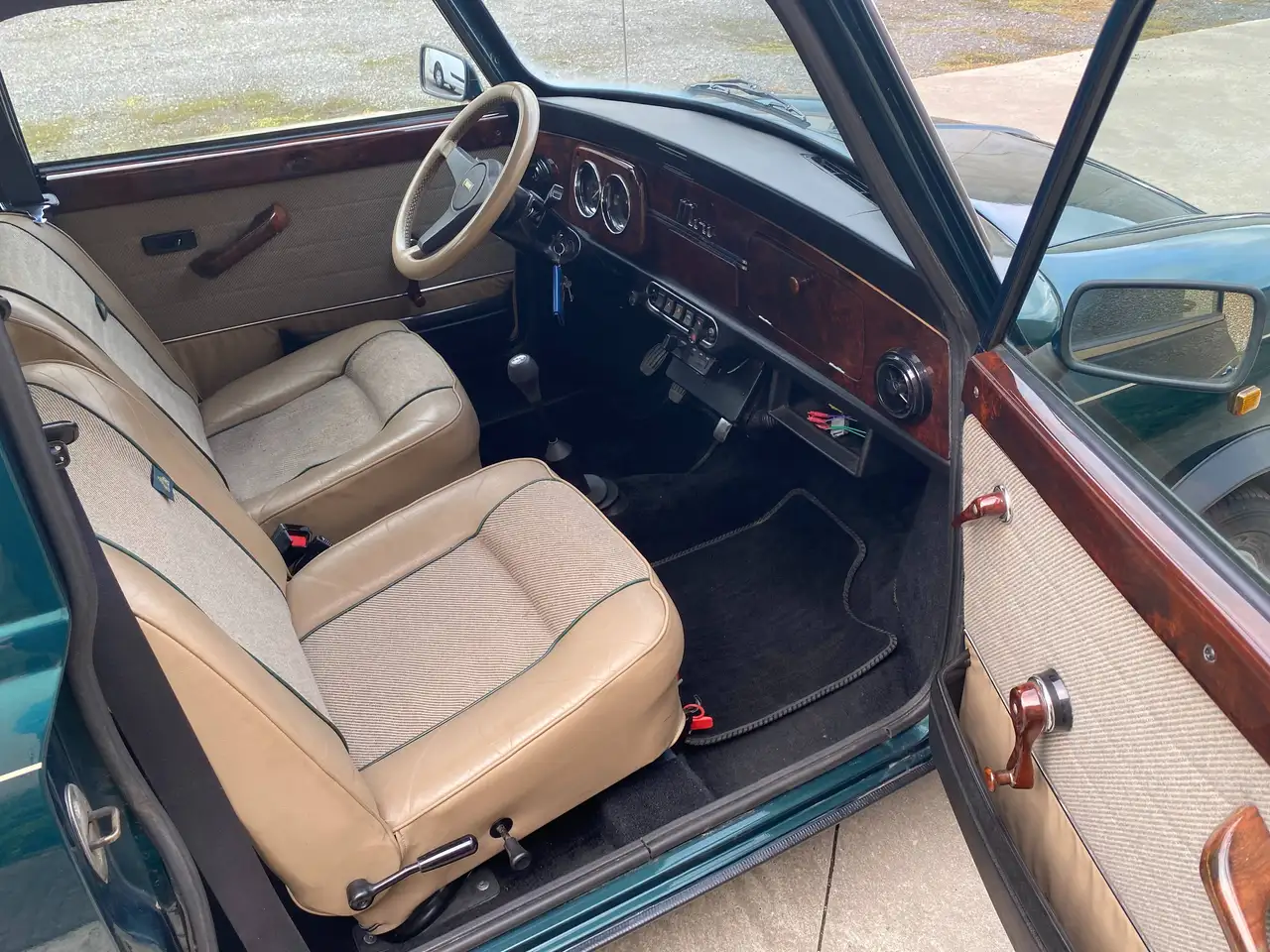 Rover MINI BRITISH OPEN CLASSIC1.3 met carb.NIET herspoten. 46000 km ZEER PROPER, foto 7