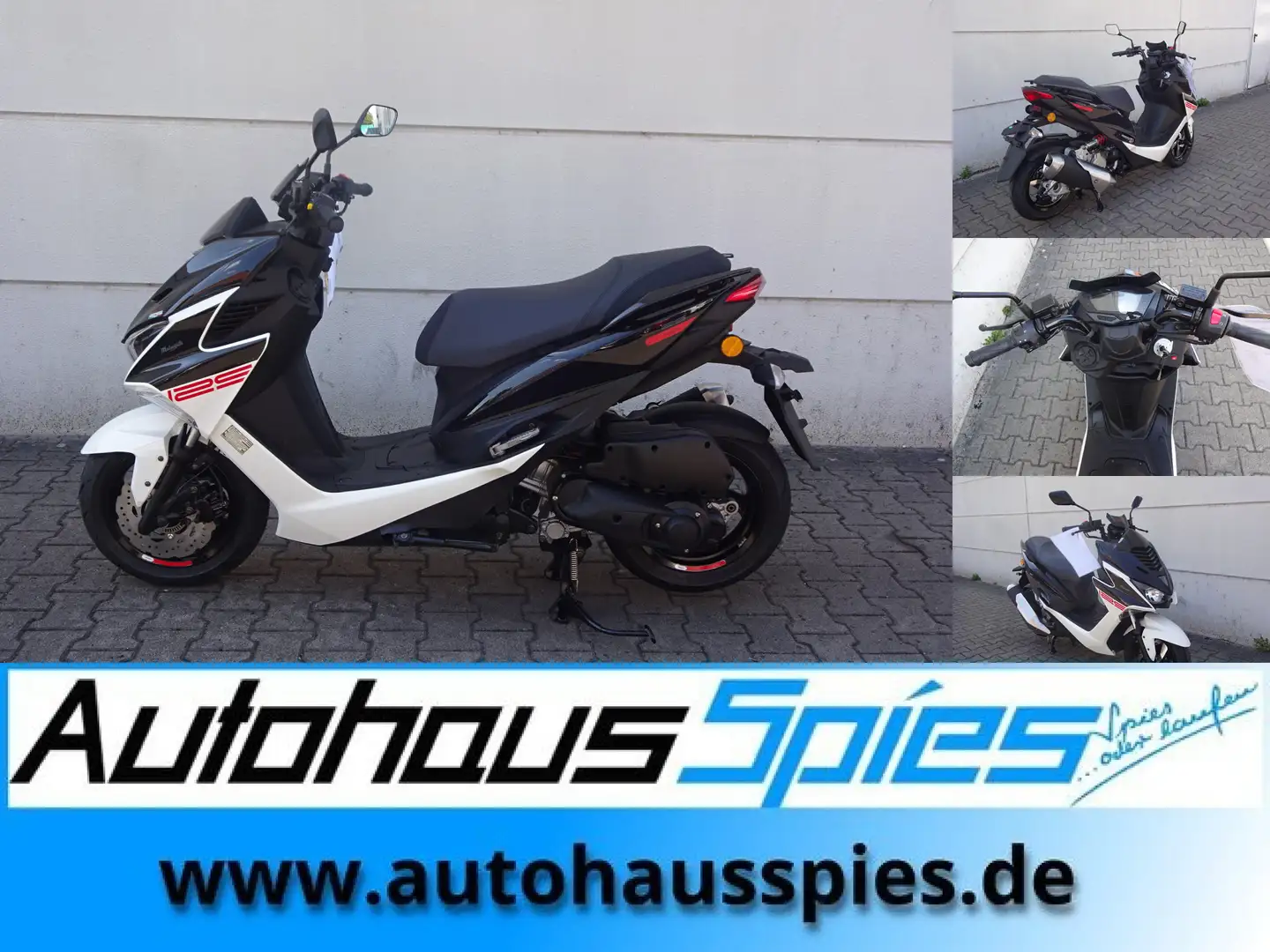 Malaguti Mission 125 ABS EURO5 Weiß - 1