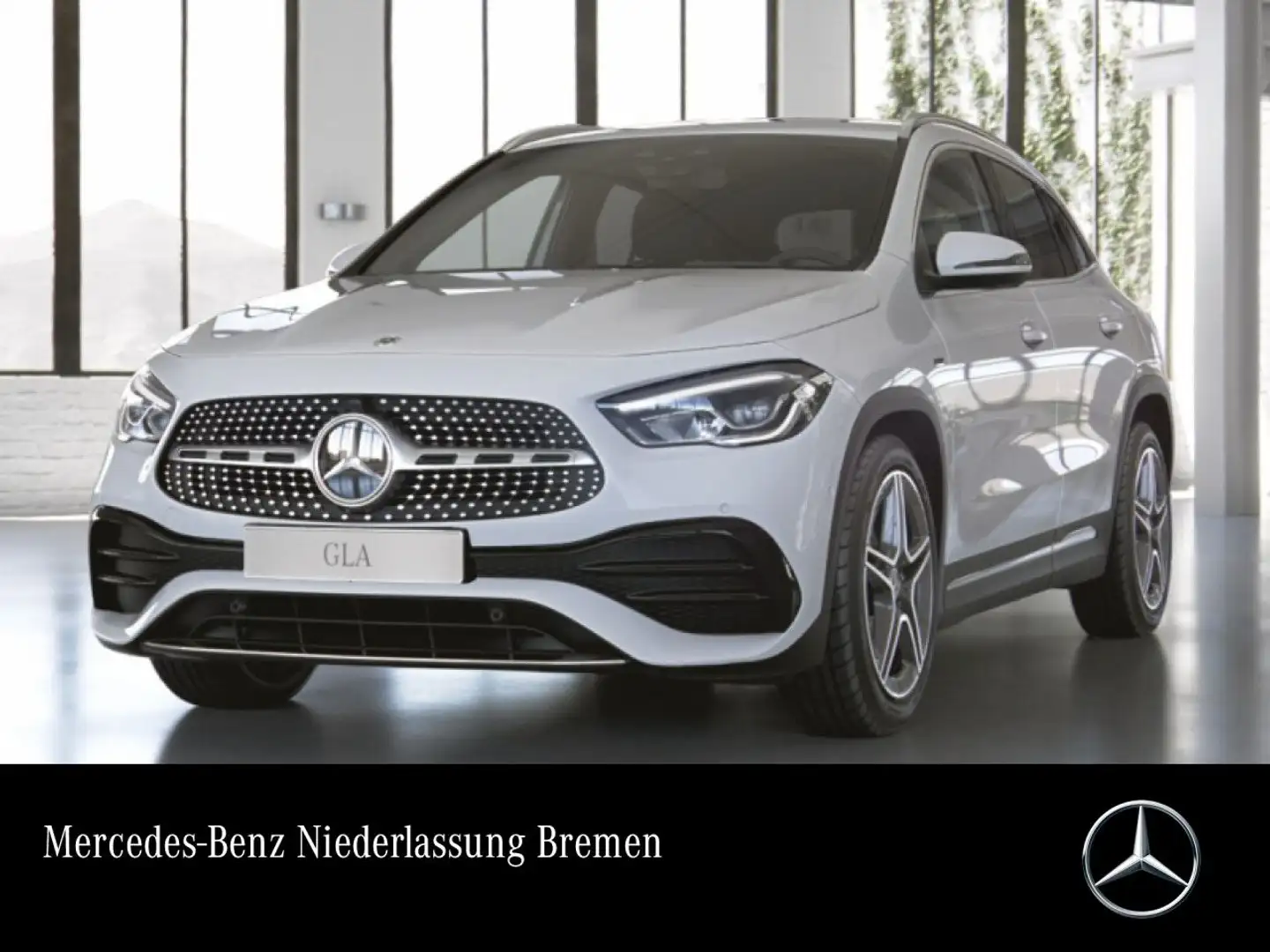 Mercedes-Benz GLA 250 e AMG+LED+FAHRASS+KAMERA+8G Weiß - 1