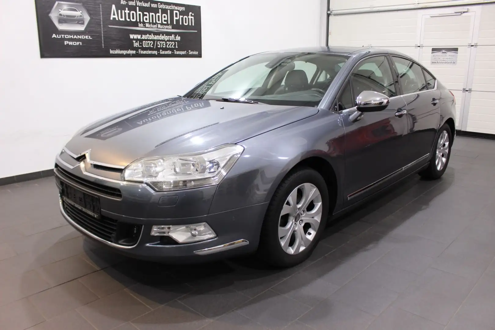 Citroen C5 Lim. Exclusive NAVI SPUR VOLL TOP DE Grau - 1