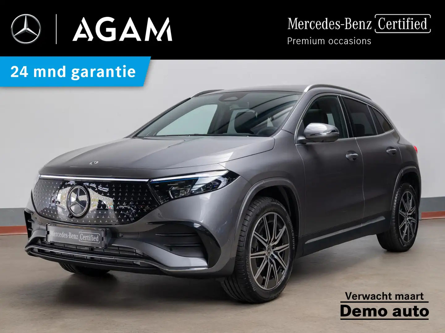 Mercedes-Benz EQA 250 250+ Business Solution AMG 71 kWh Panorama dak Gris - 1