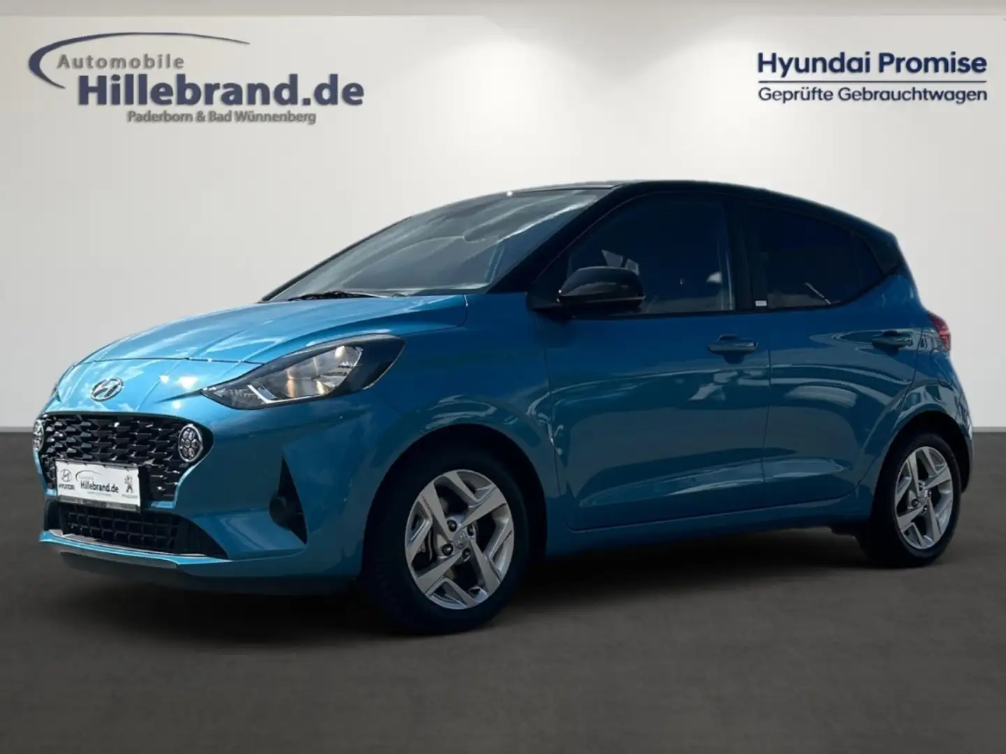 Hyundai i10 Intro Edition 1.2 EU6d-T Navi Apple CarPlay Androi Schwarz - 1