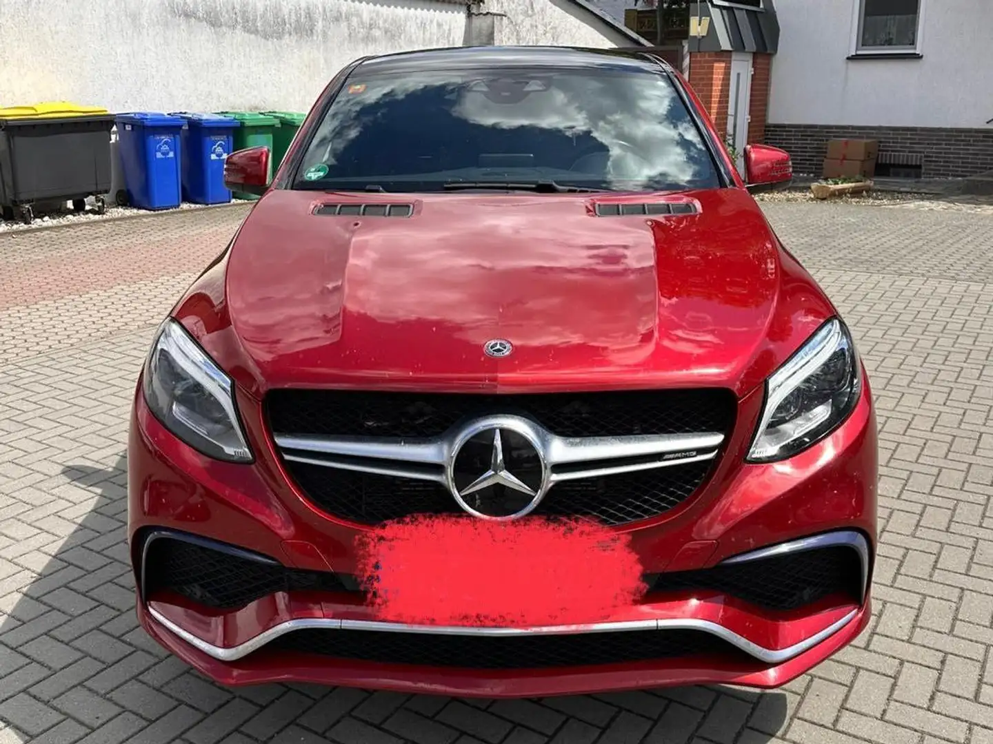 Mercedes-Benz GLE 63 AMG AMG GLE 63 Coupe 4Matic AMG Speedshift 7G-TRONIC Czerwony - 2