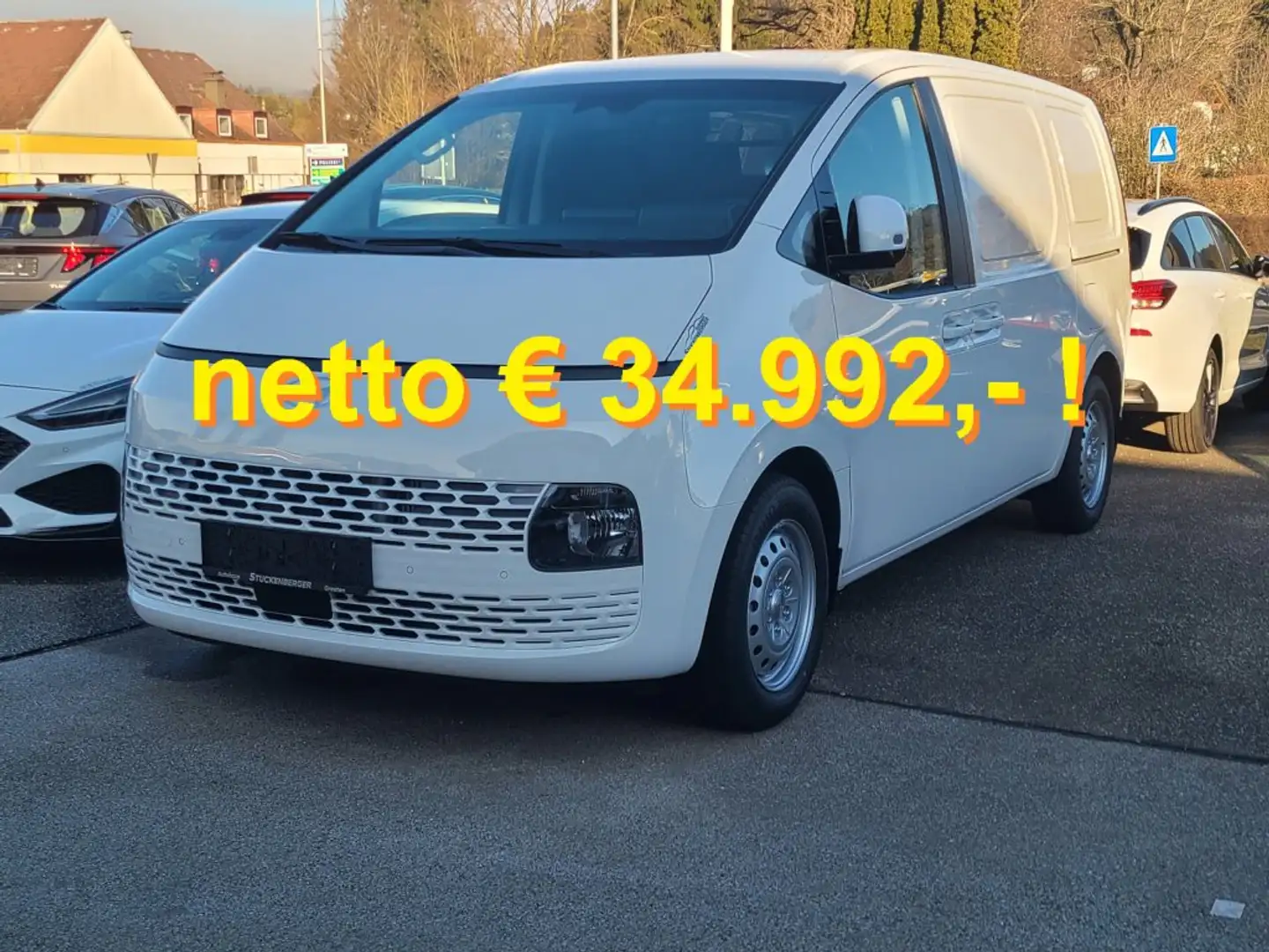 Hyundai STARIA Van HEV Kastenwagen 1.6 T-GDi HEV l5hv1-P3 Weiß - 1