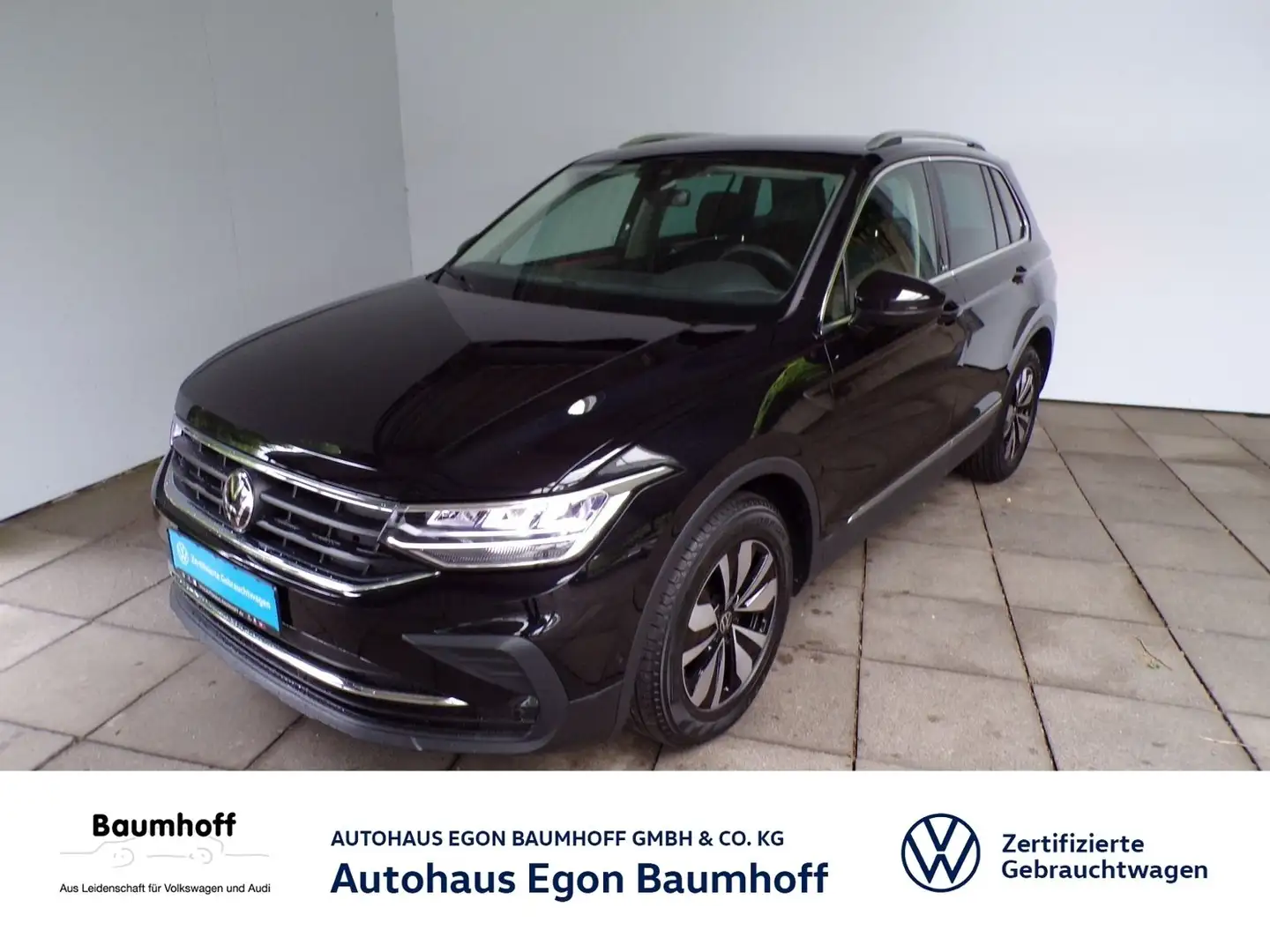 Volkswagen Tiguan TIGUAN 1.5 TSI MOVE / LED'S+NAVI+STANDHZG Schwarz - 1
