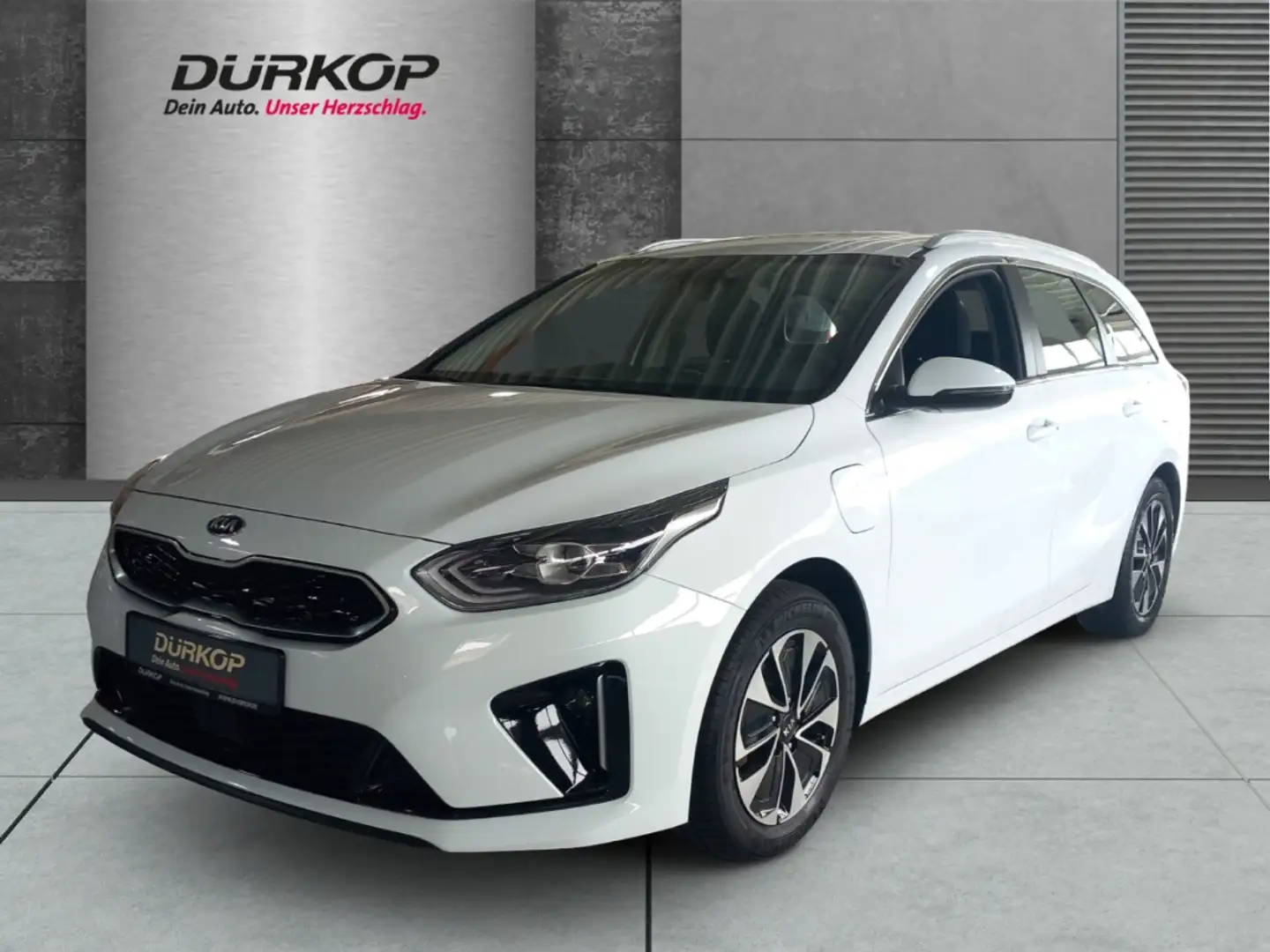 Kia Ceed SW / cee'd SW Spirit Automatik/Navi/Abstandstempomat/Sitz+Lenkra Weiß - 1