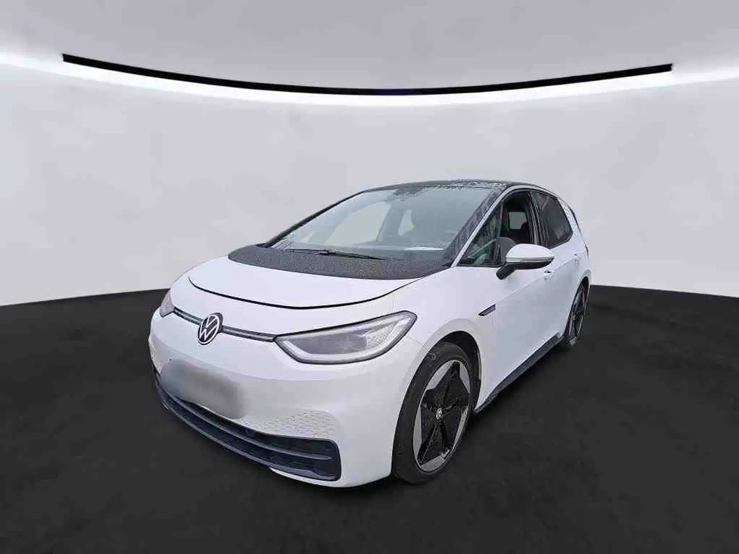 Volkswagen ID.3 PURE PERF. 55 kWh STYLE +IQ.LIGHT +ACC +CARPLAY + Weiß - 2