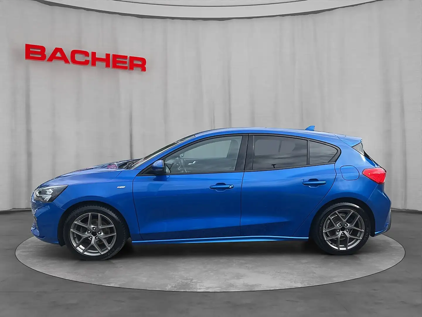 Ford Focus 1.0 Eco Boost ST-Line Blau - 2
