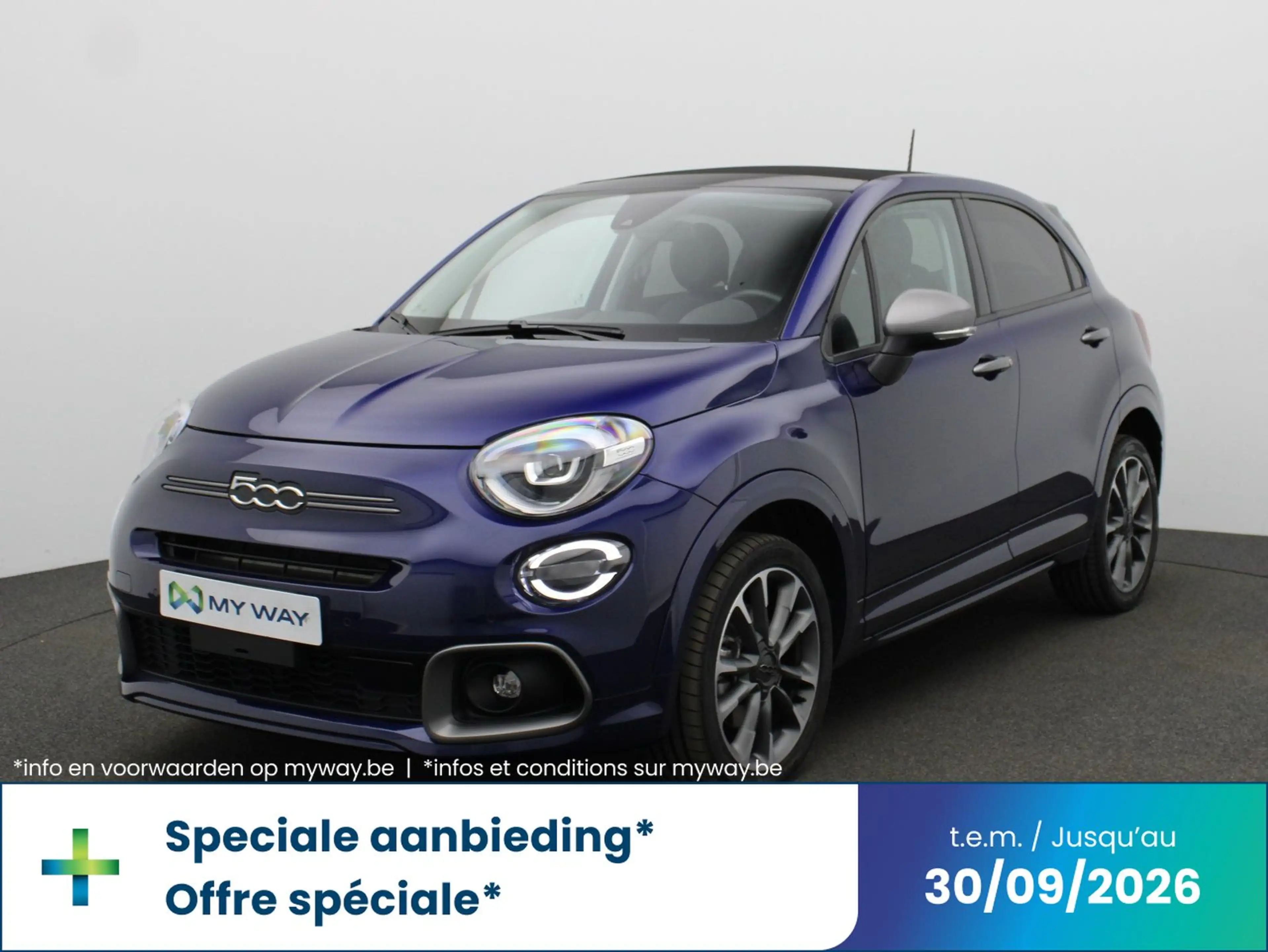 Fiat 500X SPORT 1.5 Hybrid 130 PK DCT - Panoramisch Dak - Camera - Apple Carplay - Leder