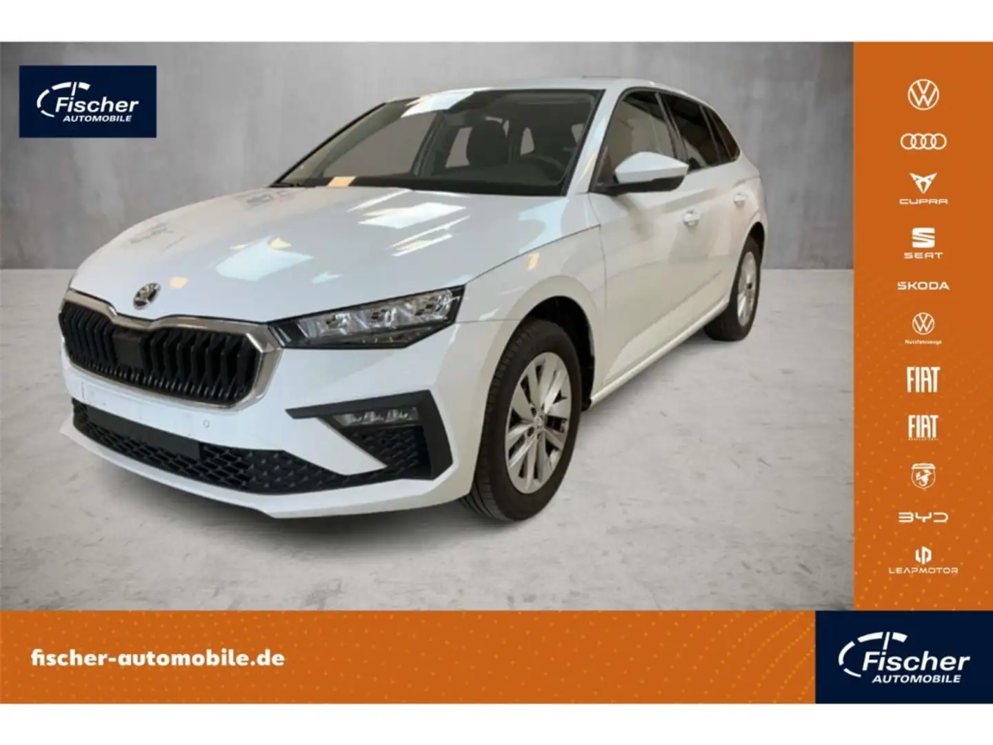Skoda Scala 1.0 TSI DSG Selection LED/ACC/SH/SmartLink+ Weiß - 1