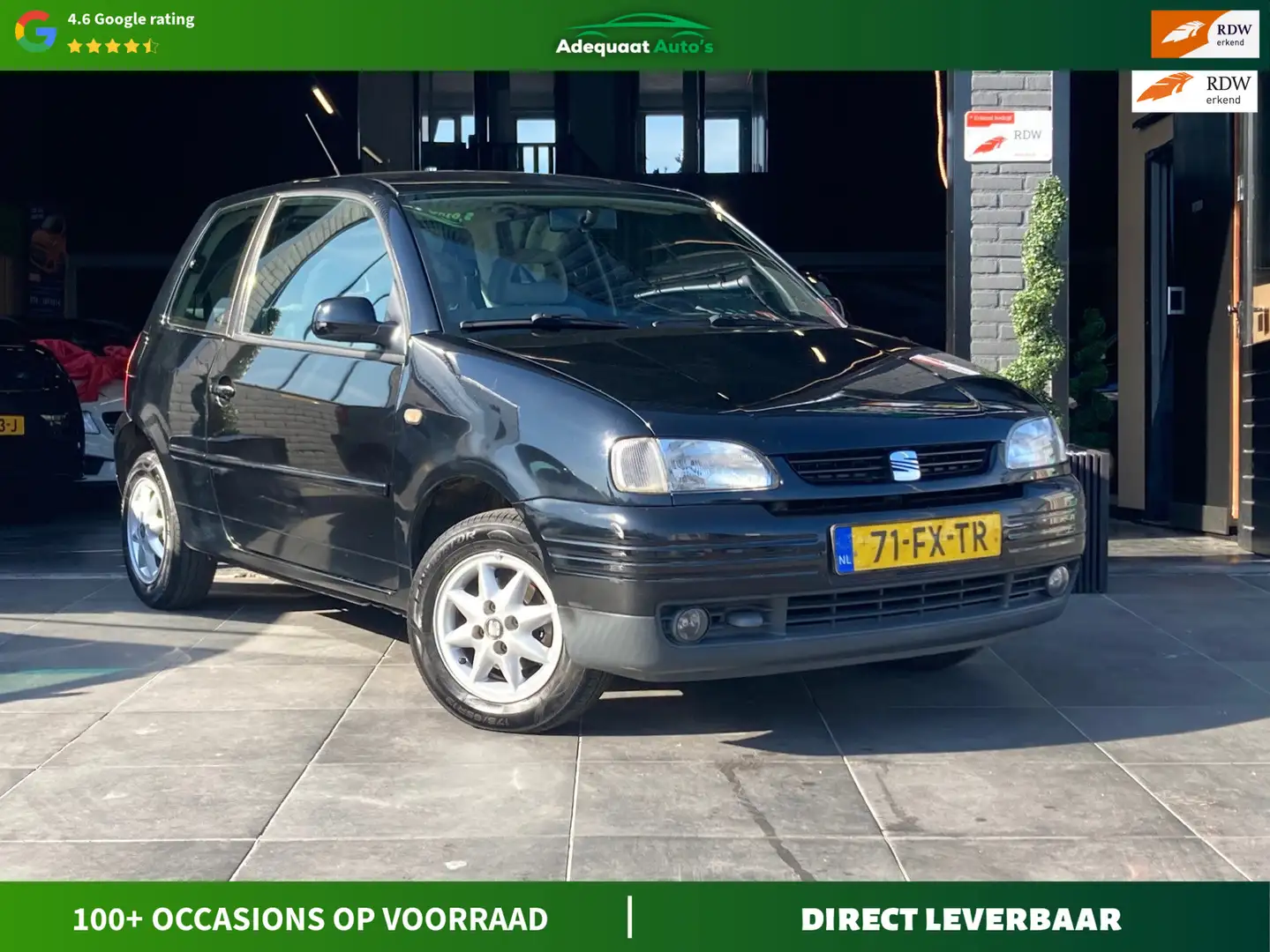 SEAT Arosa 1.4i Stella|Automaat|Elektrische Ramen|NAP|APK Schwarz - 1