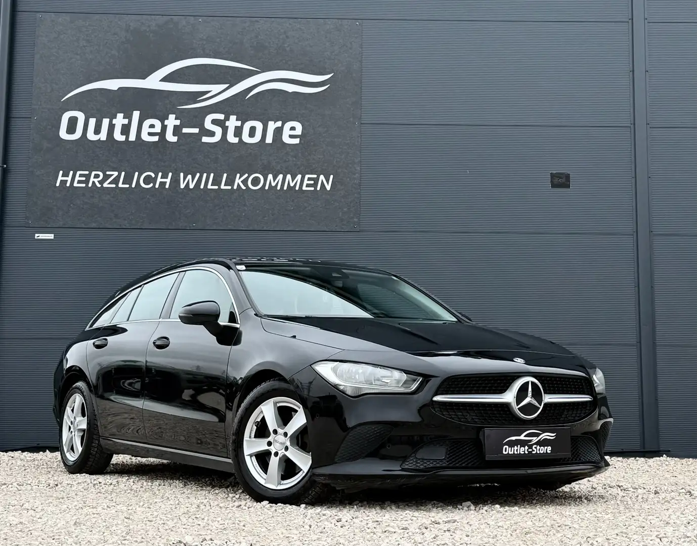 Mercedes-Benz CLA 180 d Aut.*1.Besitz*Navi*R-Kamera*Spiegel-Paket*TOP* Schwarz - 1
