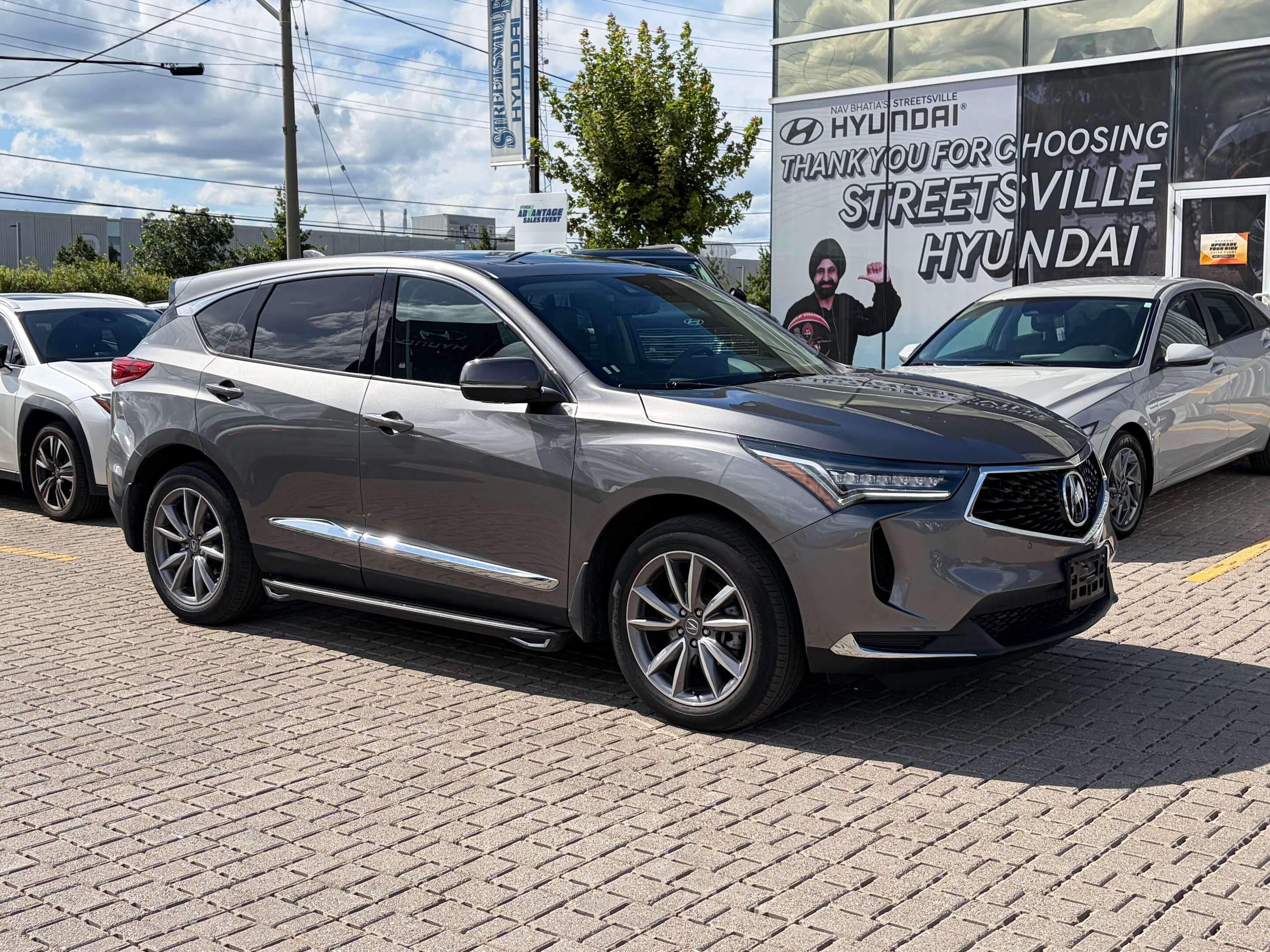 Gray 2022 Acura RDX SUV / Crossover All-Wheel Drive Automatic