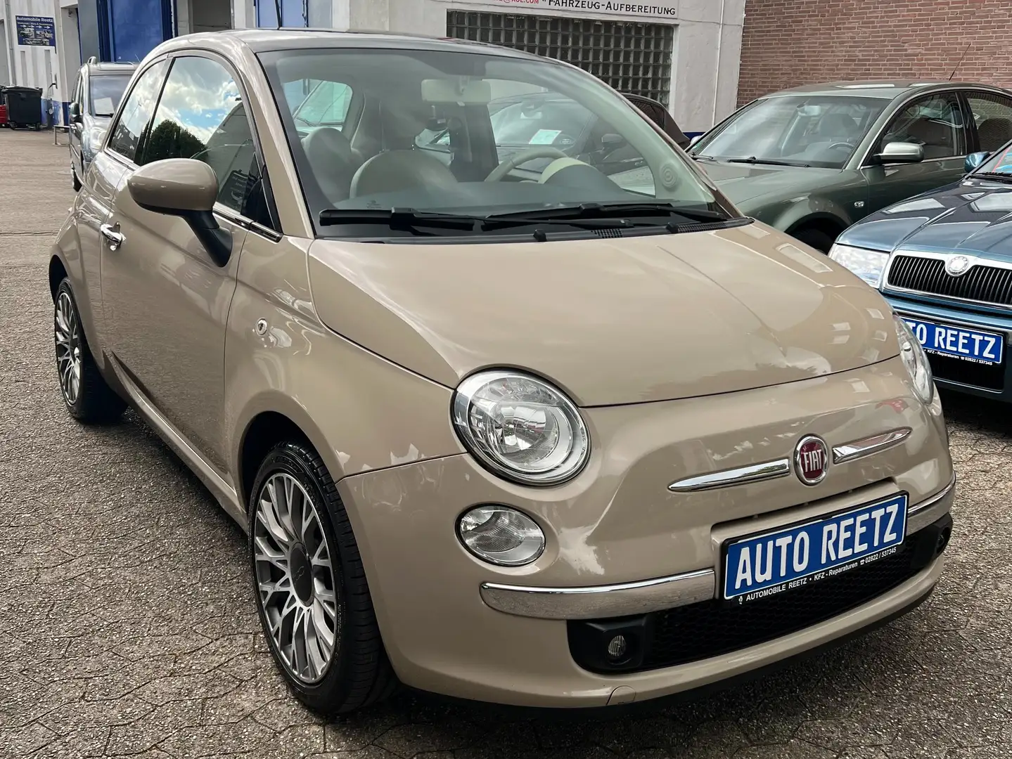 Fiat 500 TÜV & Inspektion NEU - Klimaanlage - Garantie Braun - 2