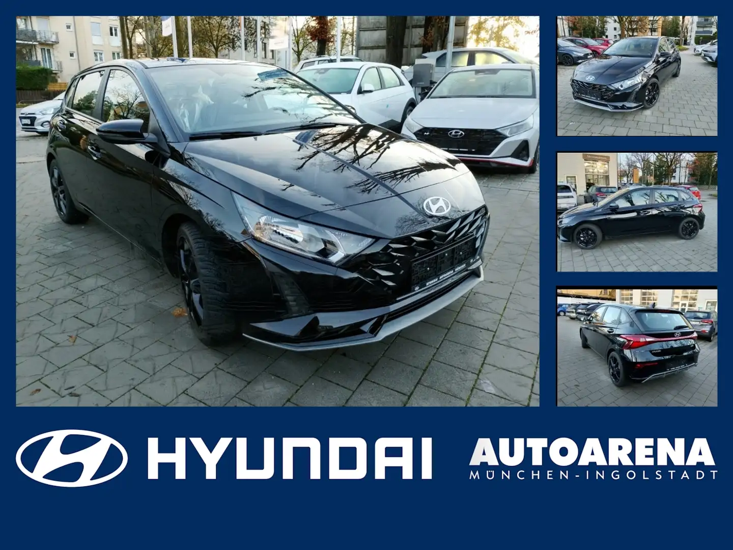 Hyundai i20 1.0 T-GDI Trend AUT DynLicht Facelift Kam. Schwarz - 1