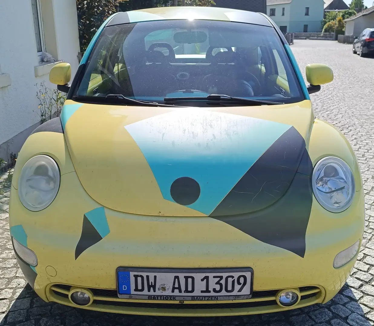 Volkswagen New Beetle New Beetle 2.0; Alu, Klima, Spoiler, HU06/25 Jaune - 2