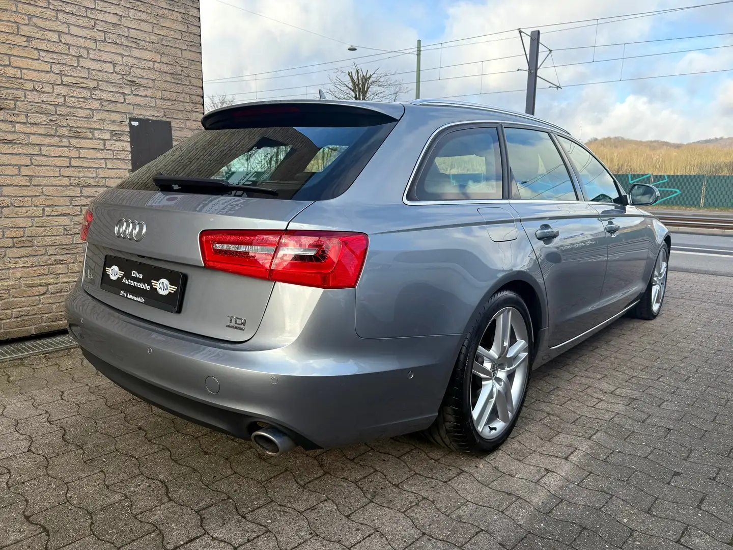 Audi A6 3.0 TDI quattro S Line erst 77Tkm Grigio - 2