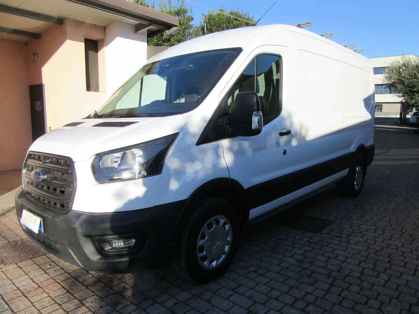 Ford Transit 2.0 Tdci 130cv Trend P Lungo (L3) TA Euro 6d-Temp Blanc - 1