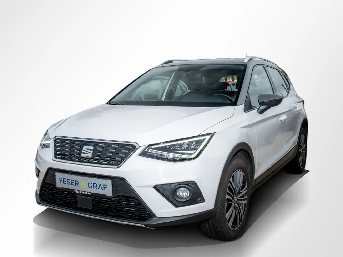 SEAT Arona 1.0 TSI Xcellence BEATS/LED/SHZ/KAMERA/ACC Weiß - 1