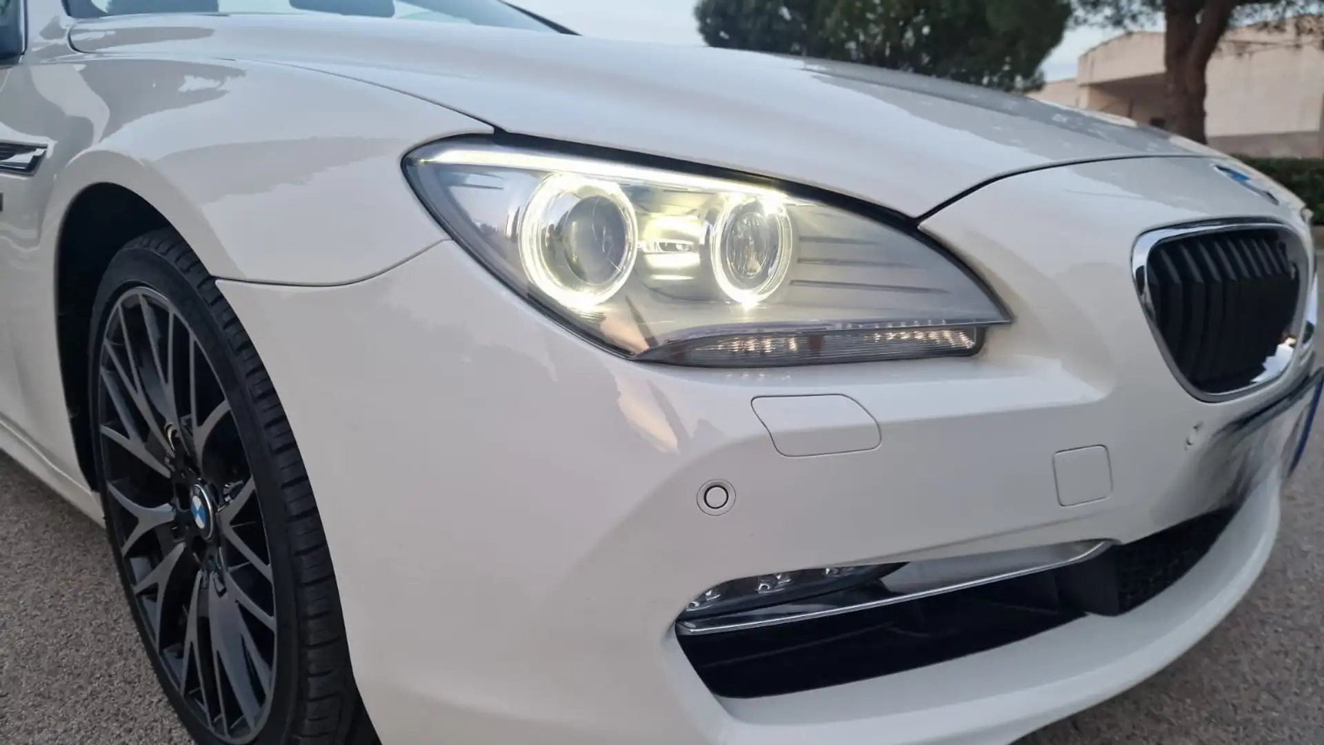 BMW 640 640i Cabrio Futura auto Wit - 2