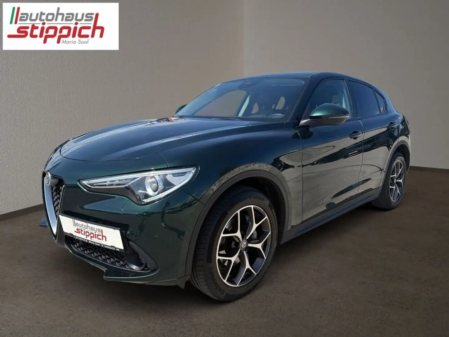 Alfa Romeo Stelvio 2,2 M-Jet 210 AT Super Q4 Grün - 2